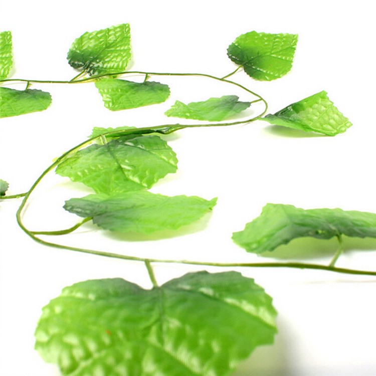 24Pcs Fake Plants Fake Evergreen Grapes Leaves Home Decor-5