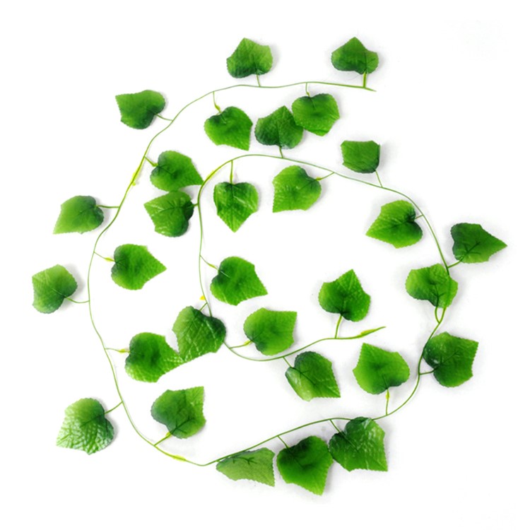 24Pcs Fake Plants Fake Evergreen Grapes Leaves Home Decor-7