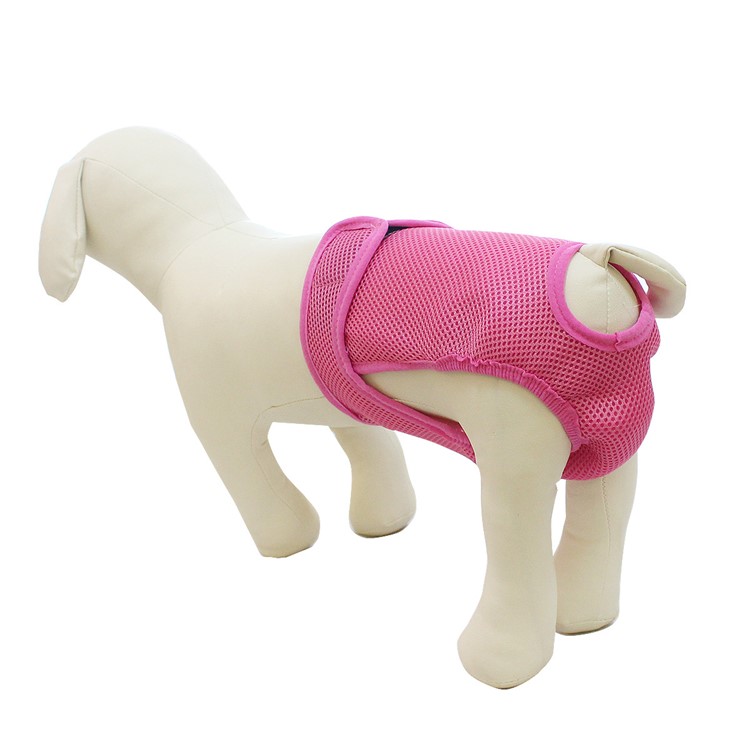 4PCS/Lot Washable Breathable Mesh Dog Diapers Sanitary Physical Pants, Size: L-3