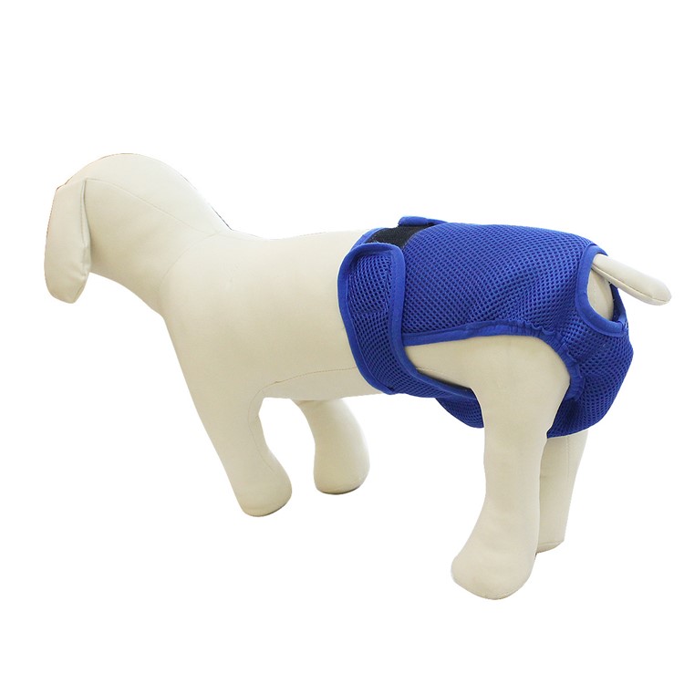 4PCS/Lot Washable Breathable Mesh Dog Diapers Sanitary Physical Pants, Size: L-6
