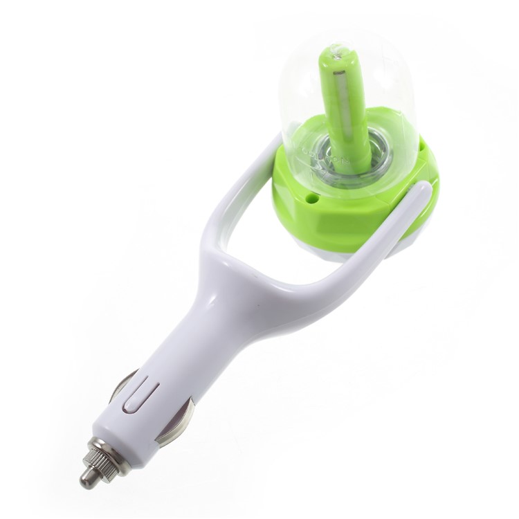 Air Humidifier Portable USB Car Charger Aromatherapy Purifier - Green-3