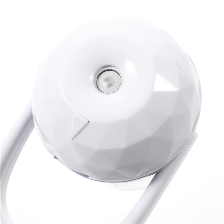 Mini Car Aromatherapy USB Auto Charger Humidifier Air Purifier - Purple-5