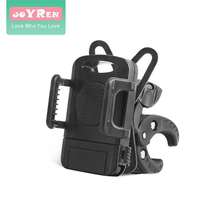 Baby Stroller Cell Phone Bracket Smartphone Holder Stand, Width: 46-90mm-3
