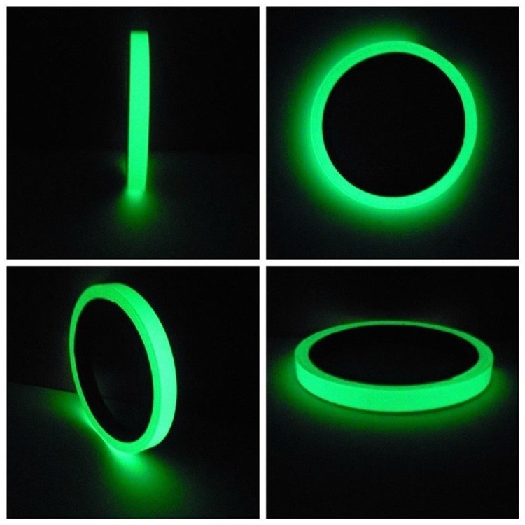 PET Luminous Warning Non Slip Adhesive Warning Tape for Home and Office Everyday Use (10mmx10m)-4