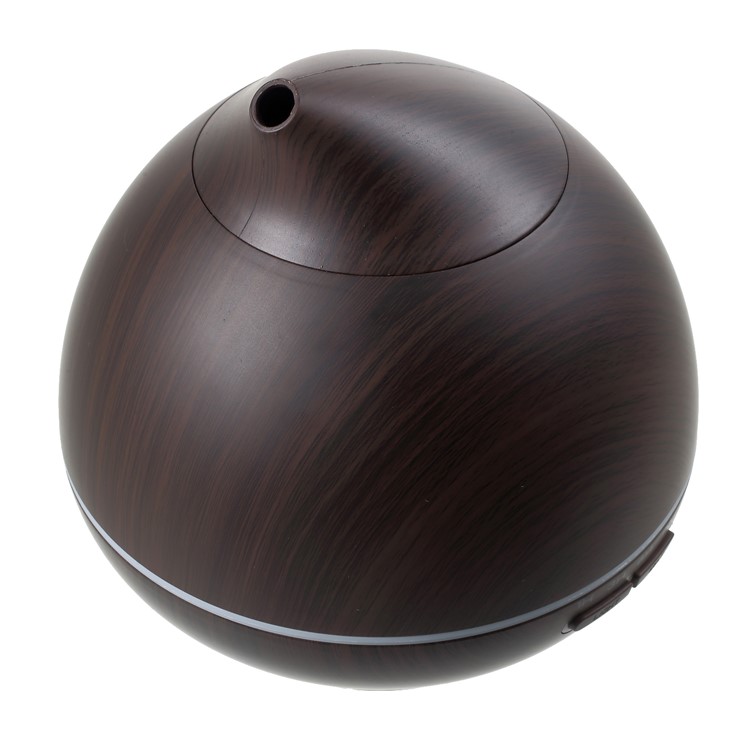 FD32 300ml Essential Oil Air Humidifier Lamp Aromatherapy Electric Aroma Diffuser - Coffee / US Plug-2