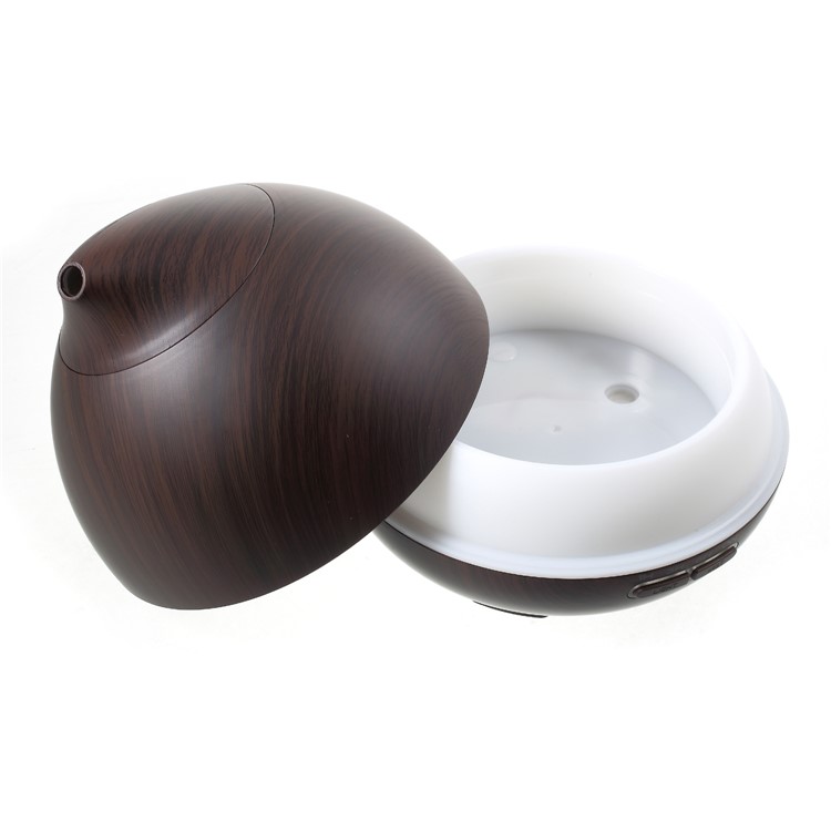FD32 300ml Essential Oil Air Humidifier Lamp Aromatherapy Electric Aroma Diffuser - Coffee / US Plug-3