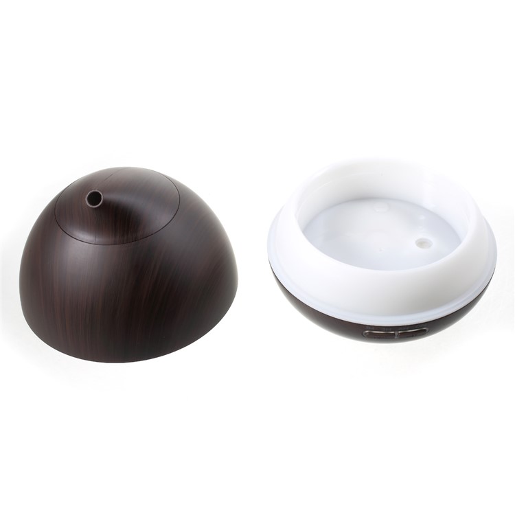 FD32 300ml Essential Oil Air Humidifier Lamp Aromatherapy Electric Aroma Diffuser - Coffee / US Plug-4