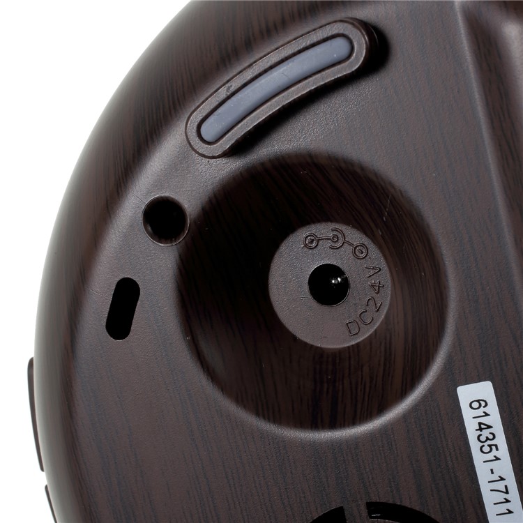 FD32 300ml Essential Oil Air Humidifier Lamp Aromatherapy Electric Aroma Diffuser - Coffee / US Plug-6