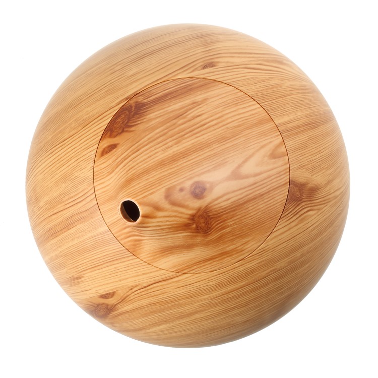 FD32 300ml Electric Air Humidifier Essential Oil Lamp Aromatherapy Aroma Diffuser - Brown / US Plug-3