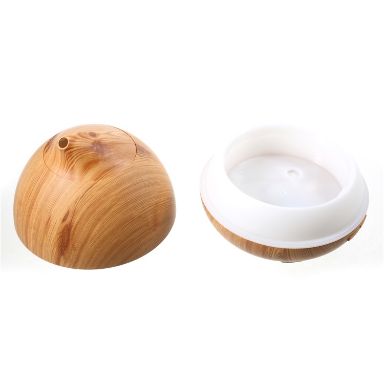 FD32 300ml Electric Air Humidifier Essential Oil Lamp Aromatherapy Aroma Diffuser - Brown / US Plug-5