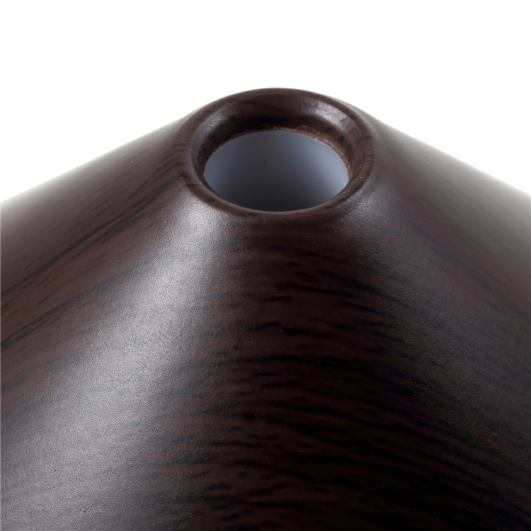 FD31 Ultrasonic Aroma Cool Mist Humidifier 300ml Essential Oil Diffuser Wood Grain - Coffee / US Plug-8