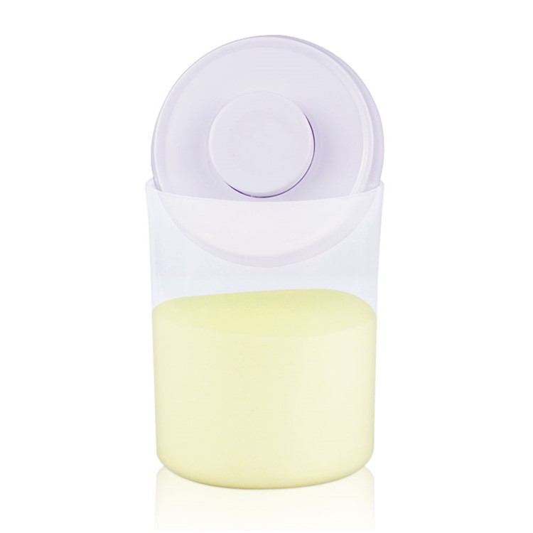 1500ML Round Multi-purpose Sealed Food Storage Box with Press Button (AK-1500-BPY-C)-1