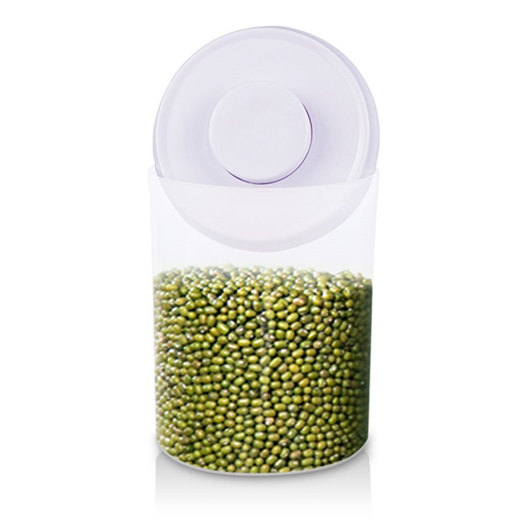 1500ML Round Multi-purpose Sealed Food Storage Box with Press Button (AK-1500-BPY-C)-6