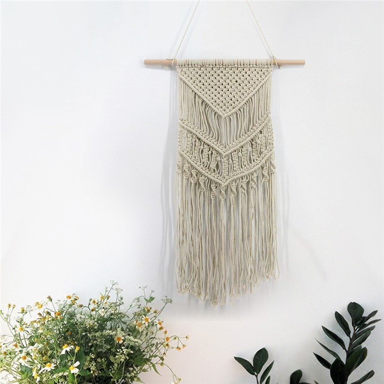 Woven Wall Hanging Bohemian Home Geometric Art Decor Room Decoration-7