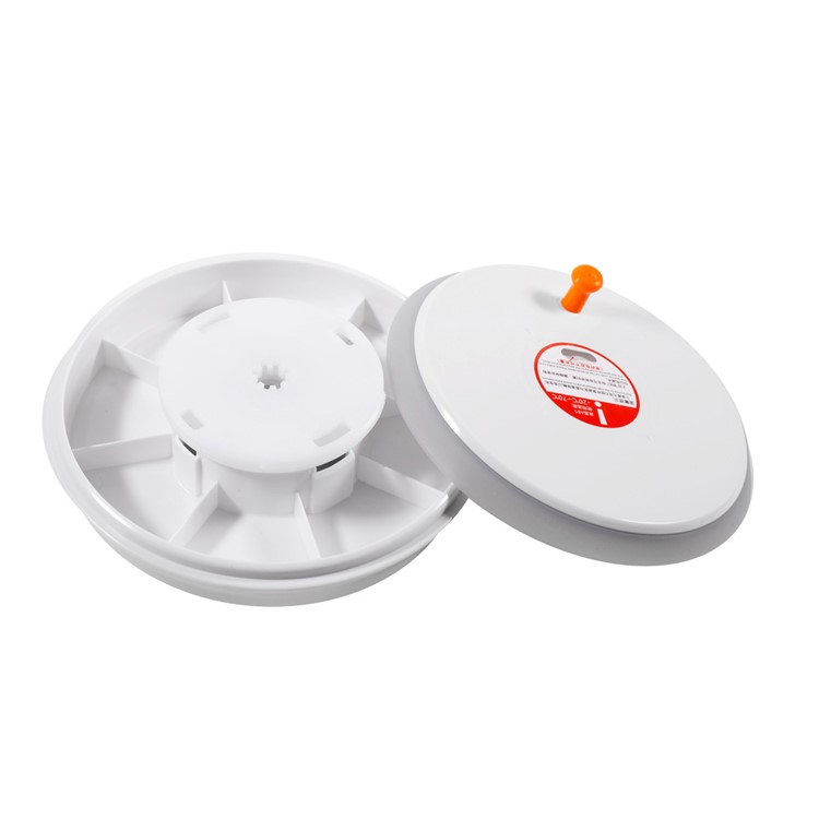 2000ML Transparent Round Sealed Food Storage Box with Press Button (AK-2000-BPY-C)-9