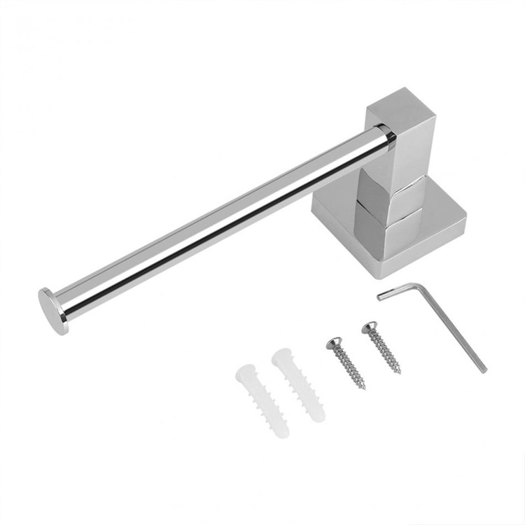 Stainless Steel Bathroom Toilet Paper Holder Toilet Paper Dispenser Wall Mount-7