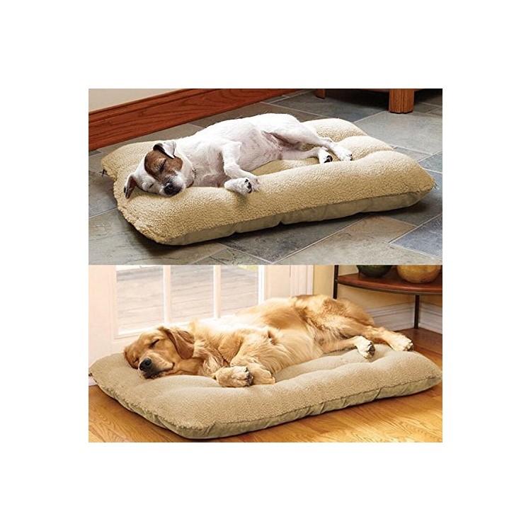 Soft Four Season Pet Bed Berber Fleece Warm Thermal Pet Cat Dog Mat (100*60cm)-2