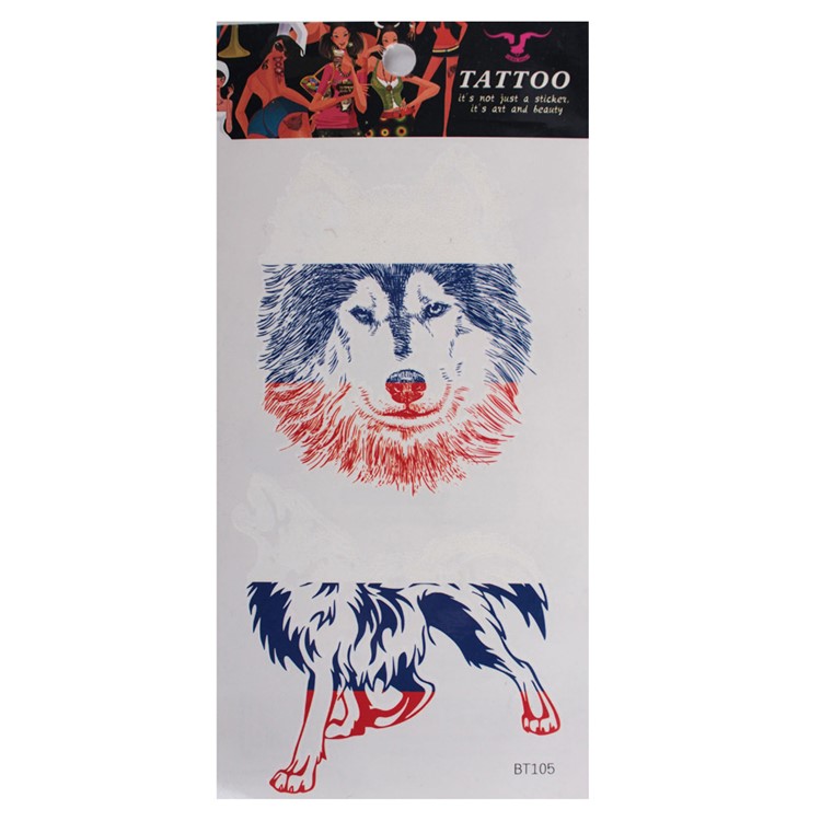 2018 Russia World Cup Tattoo Sticker Football Fans Sticker Face Sticker - Style E-1