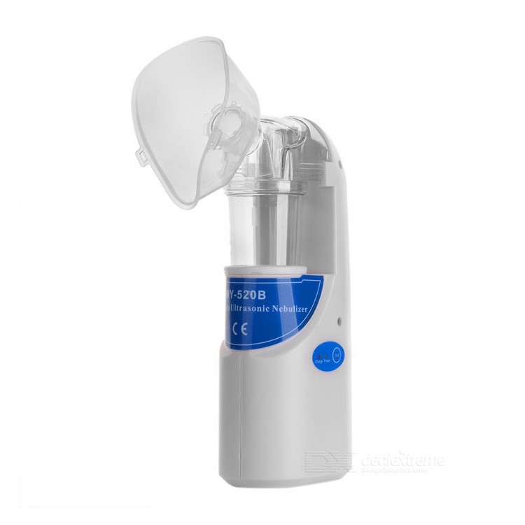 Handy Ultrasonic Nebulizer Built-in Rechargeable Battery Ultra Low Noise Mini Inhaler - US Plug-2