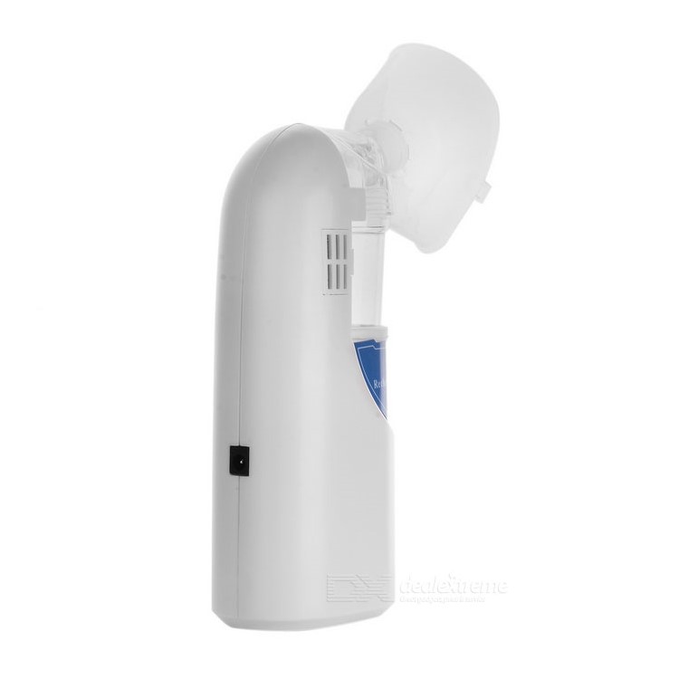 Handy Ultrasonic Nebulizer Built-in Rechargeable Battery Ultra Low Noise Mini Inhaler - US Plug-3