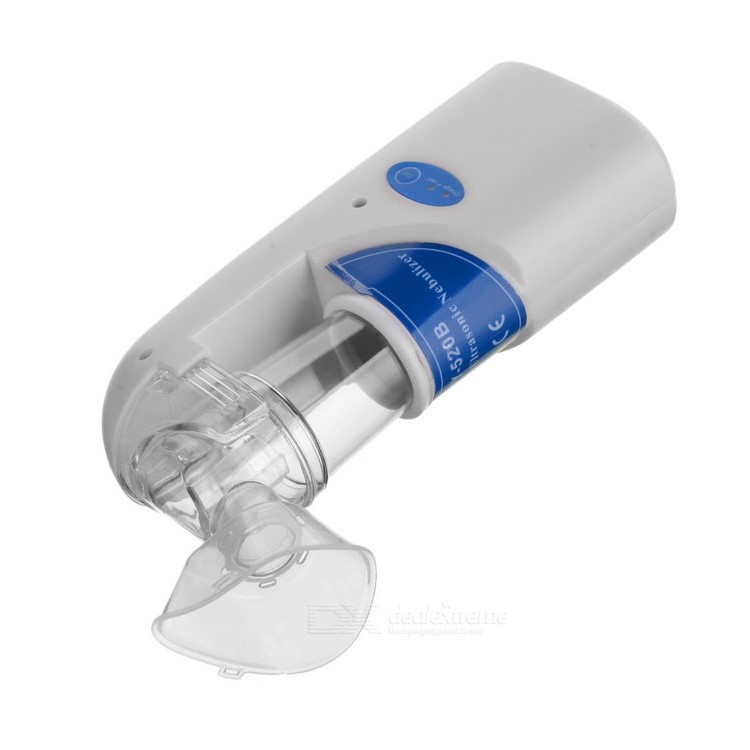Handy Ultrasonic Nebulizer Built-in Rechargeable Battery Ultra Low Noise Mini Inhaler - US Plug-4
