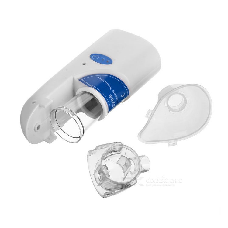 Handy Ultrasonic Nebulizer Built-in Rechargeable Battery Ultra Low Noise Mini Inhaler - US Plug-5