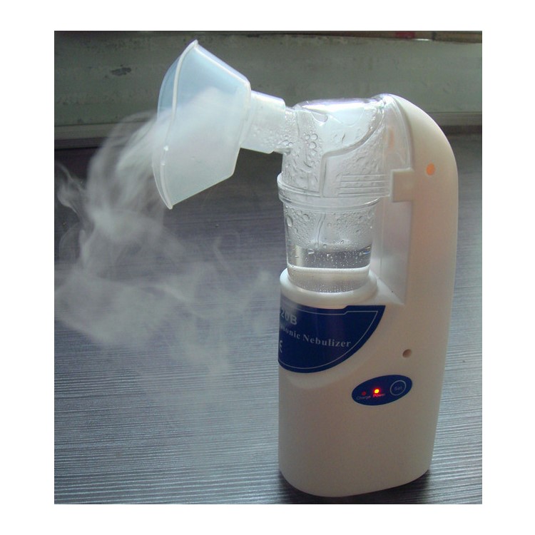 Handy Ultrasonic Nebulizer Built-in Rechargeable Battery Ultra Low Noise Mini Inhaler - US Plug-7