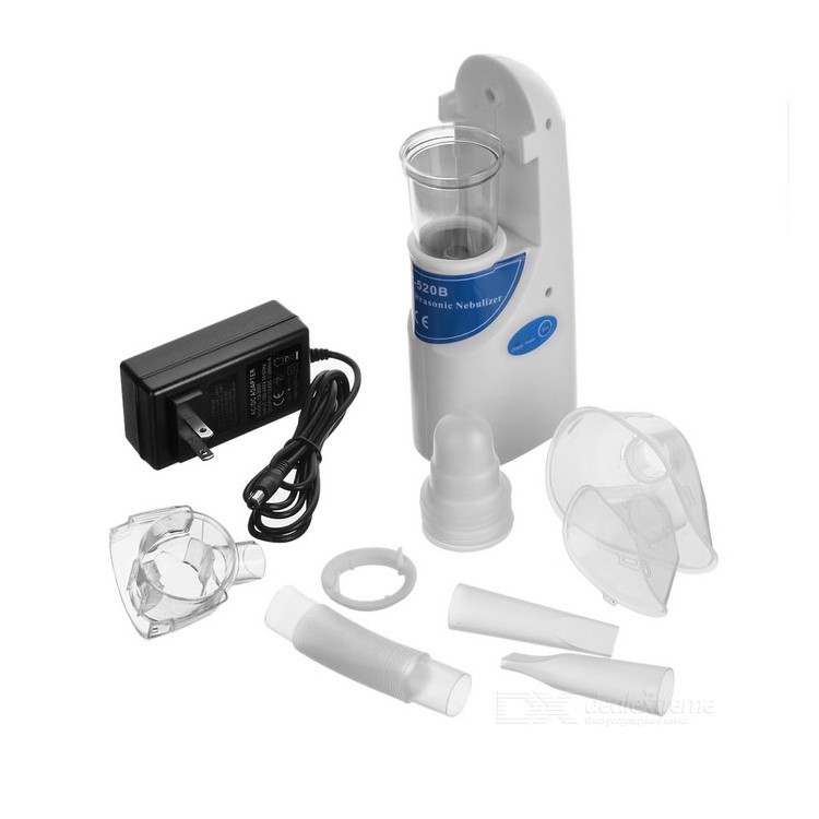 Handy Ultrasonic Nebulizer Built-in Rechargeable Battery Ultra Low Noise Mini Inhaler - US Plug-8