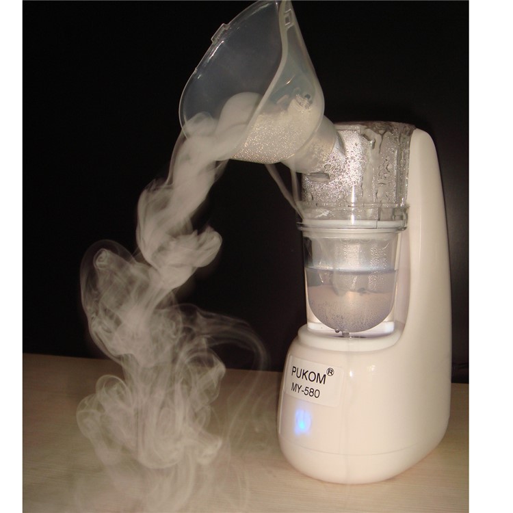 Universal Portable Touch Button Inhaler Asthma Ultrasonic Nebulizer Household Homecare Mini Nebulizer - US Plug-2