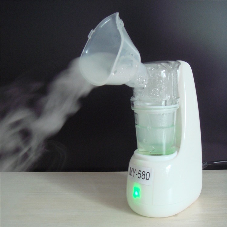 Universal Portable Touch Button Inhaler Asthma Ultrasonic Nebulizer Household Homecare Mini Nebulizer - US Plug-3