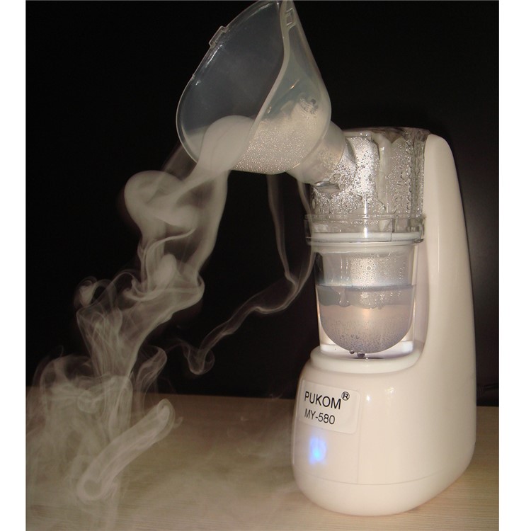 Universal Portable Touch Button Inhaler Asthma Ultrasonic Nebulizer Household Homecare Mini Nebulizer - US Plug-4