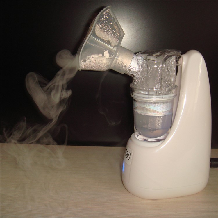 Universal Portable Touch Button Inhaler Asthma Ultrasonic Nebulizer Household Homecare Mini Nebulizer - US Plug-5