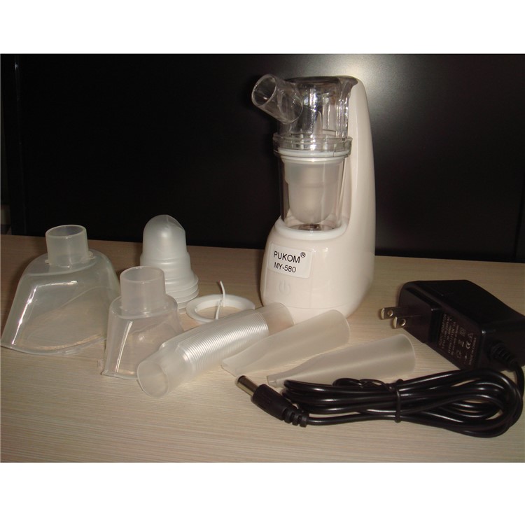 Universal Portable Touch Button Inhaler Asthma Ultrasonic Nebulizer Household Homecare Mini Nebulizer - US Plug-7
