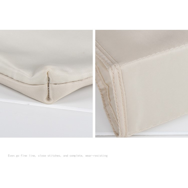 Seven-piece Slim Convenient Stain-resistant Nylon Travel Pouch Bag - Beige-2