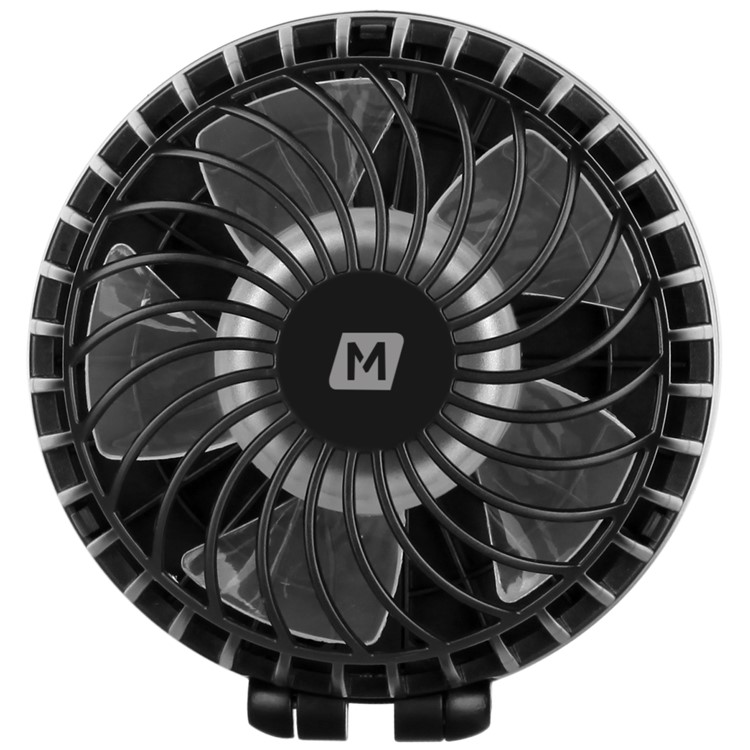 MOMAX iFan 2 Portable Mirror Handheld Rechargeable 180 Degree Rotary Fan - Black-3