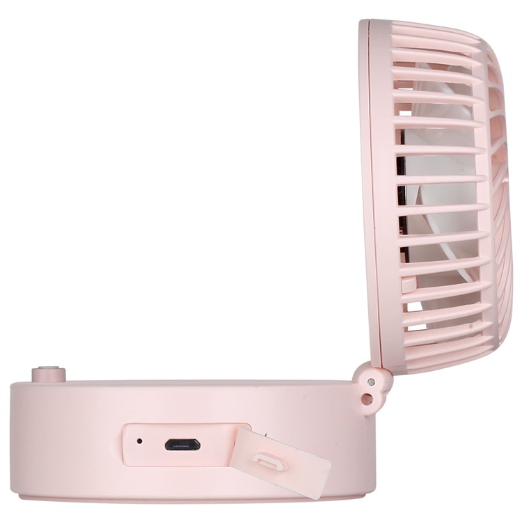 MOMAX iFan 2 Handheld Rechargeable 180 Degree Rotary Fan with Mirror - Pink-6