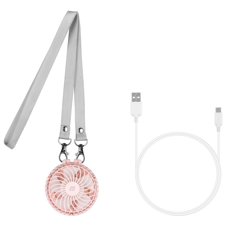 MOMAX iFan 2 Handheld Rechargeable 180 Degree Rotary Fan with Mirror - Pink-9