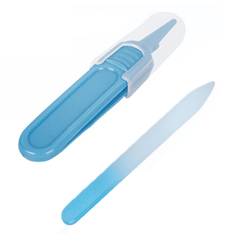 Cote Baby Nail Scissors Clipper File Tweezers 4-in-1 Nail Manicure Set - Blue-3