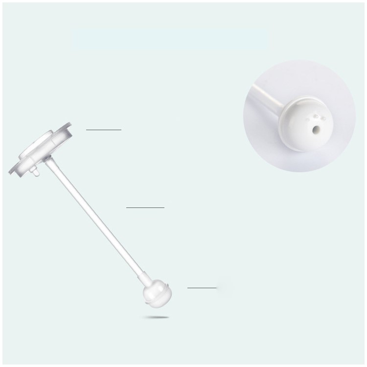 Wide Mouth Infant Baby Feeder Feeding Bottle with Handles and Gravity Ball - 320ML / Blue-6