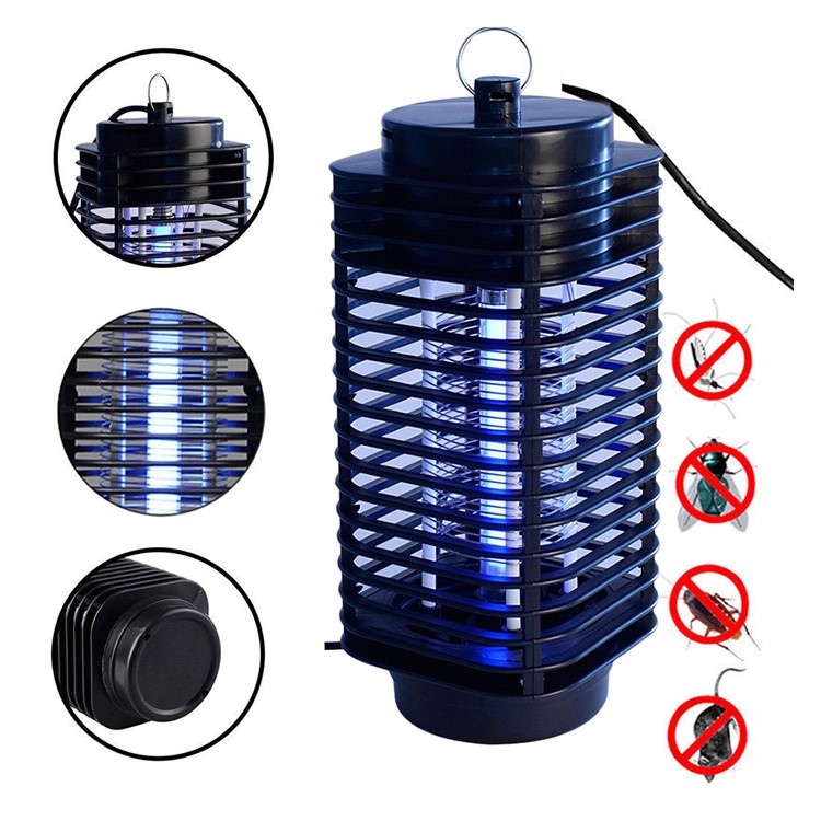 Electric Mosquito Killer Night Light Insect Killing Trap Lamp - EU Plug-1