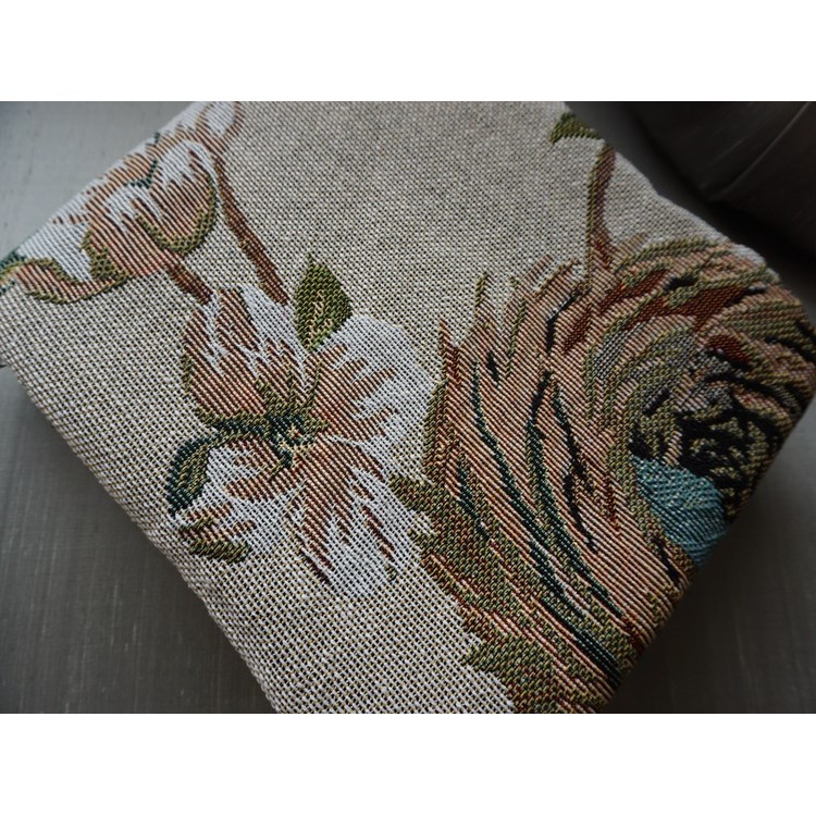 American Village Style Sofa Towel Slipcover Warm Blanket 130 x 160cm - Flowers and Birds-8