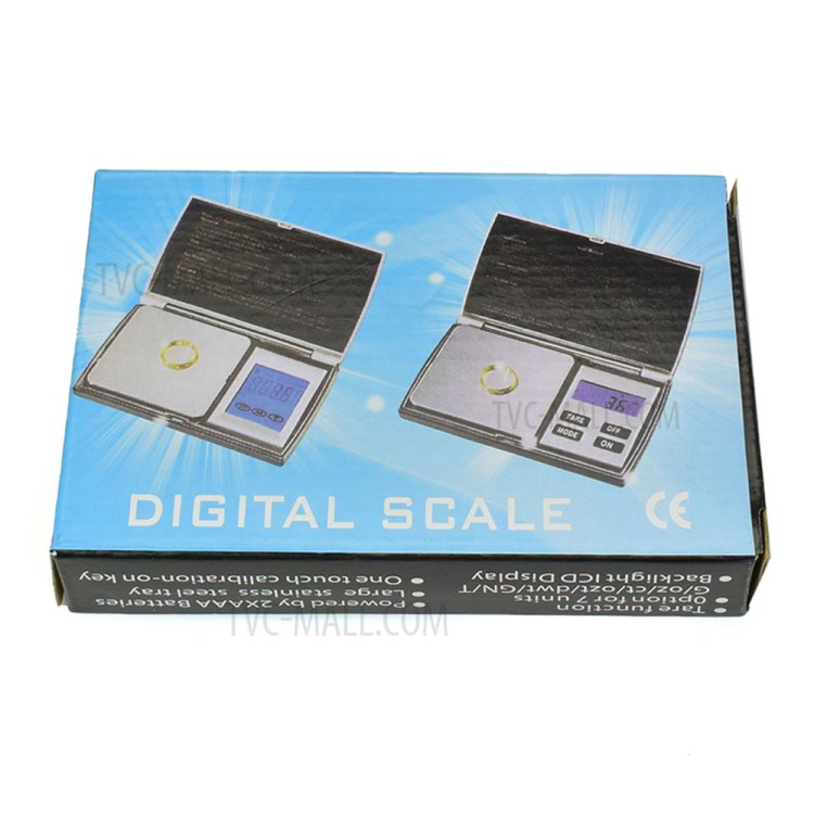 1000g/0.1g Stainless Steel High Precision Digital LCD Display Jewelry Scale Kitchen Food Weighing Scale-5