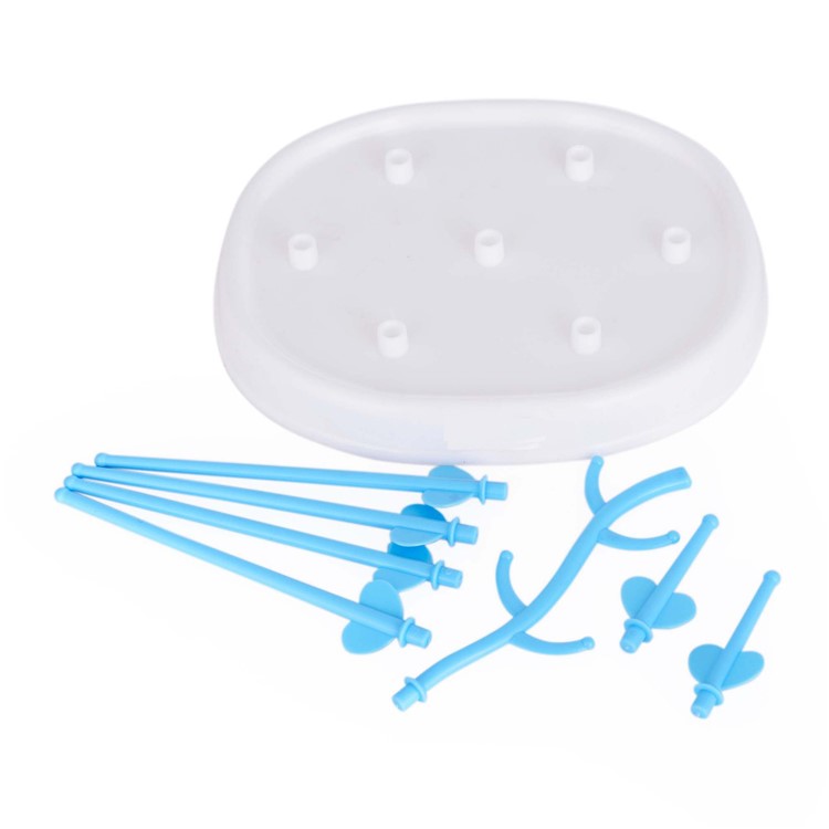 Tree Shape Baby Bottle Drying Rack Detachable Milk Bottles Dryer Drainer Storage Rack-2