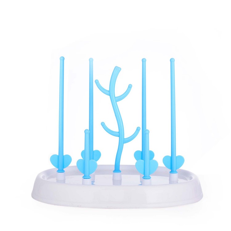 Tree Shape Baby Bottle Drying Rack Detachable Milk Bottles Dryer Drainer Storage Rack-3