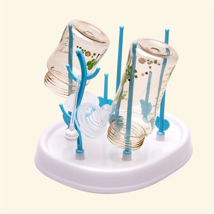 Tree Shape Baby Bottle Drying Rack Detachable Milk Bottles Dryer Drainer Storage Rack-8
