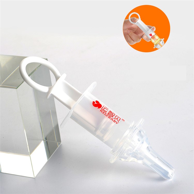 Nipple Type Baby Silicone Medicine Dispenser Feeding Device Pacifier Needle Feeder-3