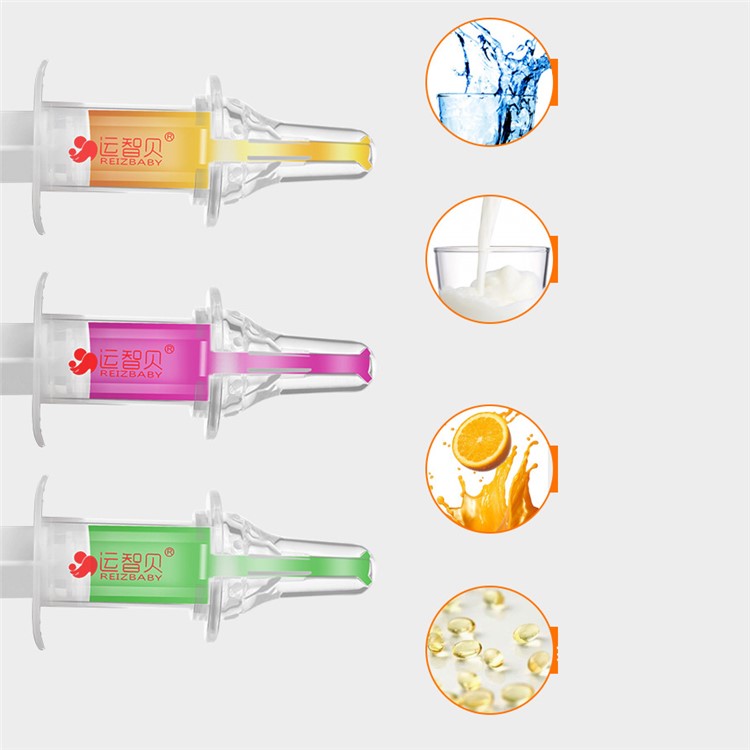 Nipple Type Baby Silicone Medicine Dispenser Feeding Device Pacifier Needle Feeder-6
