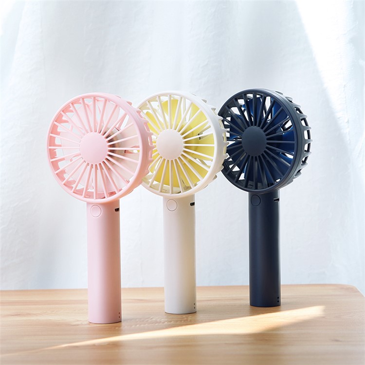 USAMS US-ZB041 Mini Portable Fan 3 Wind Speeds Adjustment Low Noise - Pink-3