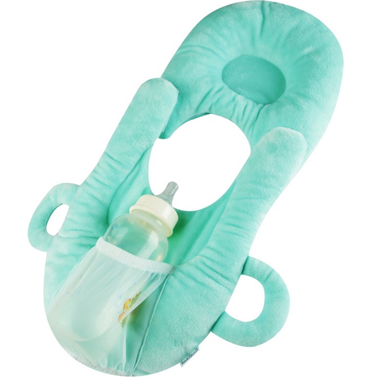 Neck Protect Breastfeeding Cushion Infant Feeding Pillow Baby Bedding - Green-2