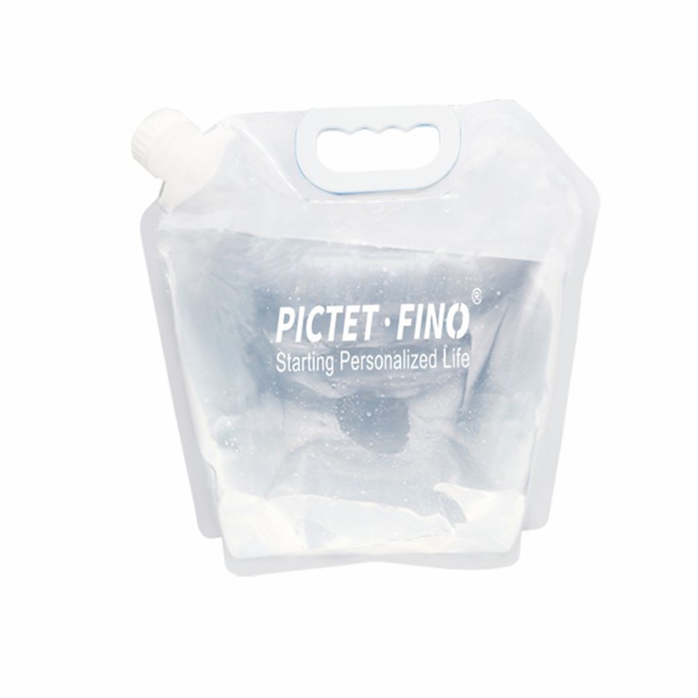 ROMIX RH46 5L Water Folding Drinking Water Containers Tank for Camping Hiking Picnic BBQ - Transparent